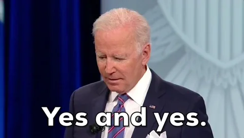 Joe Biden Yes GIF by GIPHY News
