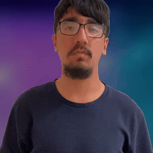 Grimacing... or smiling?