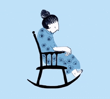 Tired Old Lady GIF by Barbara Pozzi