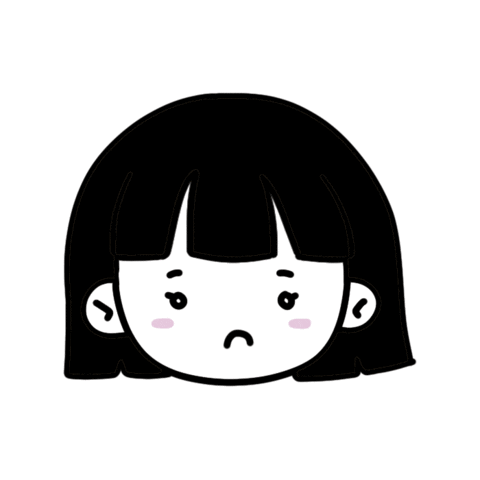 Sad Sticker