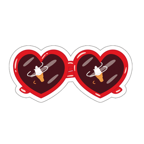 Heart Love Sticker by Dairy Queen