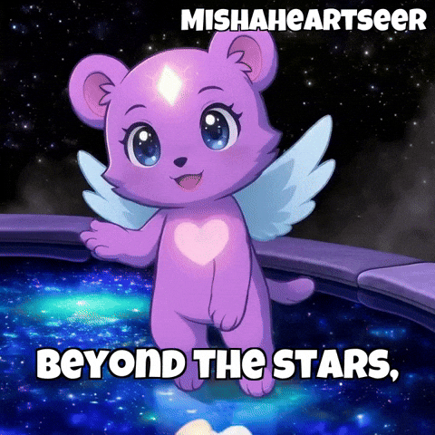 Stars Glowing GIF by MishaHeartseer