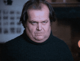 Jack Nicholson Stare GIF