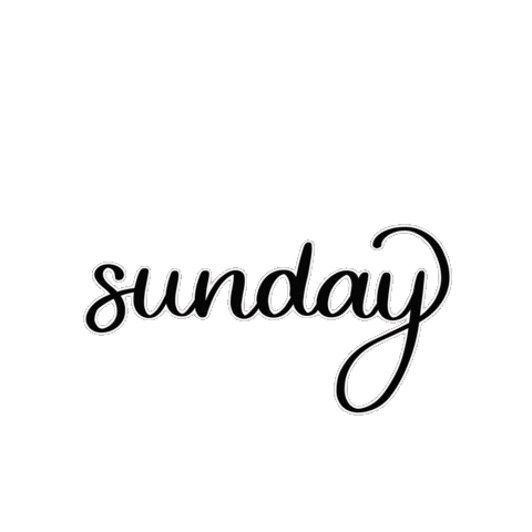 Sunday Sticker