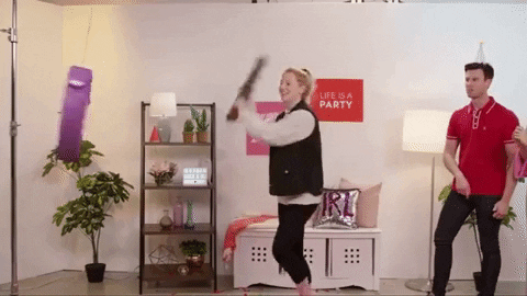Pinata Happy Dance GIF by evite - Find & Share on GIPHY