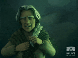 Scared Animated Movie GIF by 10e Ave Productions