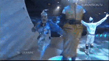 eurovision dancing GIF by Pitchfork