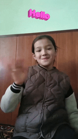 Hello GIF