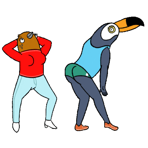 Shake It Dancing Sticker by Adult Swim