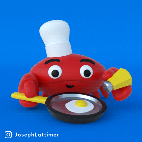 Frying Pan Cooking GIF by Joseph Lattimer