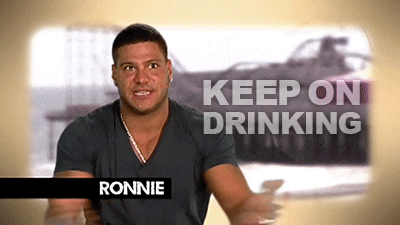 Jersey Shore Drinking Gif By RealitytvGIF - Find & Share on GIPHY