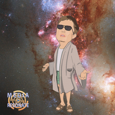 The Dude Galaxy GIF