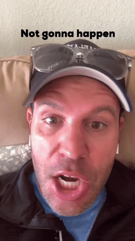 Not Happening No Way GIF by Captain Brien