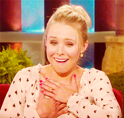 Kristen Bell Awww Gif - Find &Amp; Share On Giphy