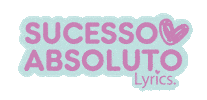 Lyrics Cosméticos Sticker