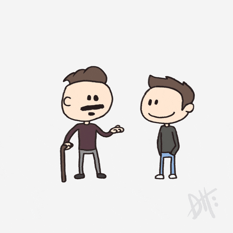 Old Man Family GIF by Dan Harnden