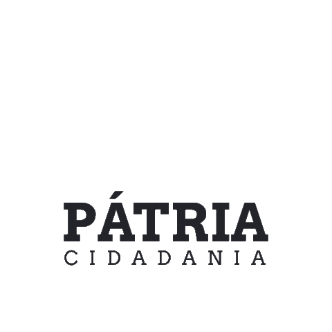 Pátria Cidadania Sticker