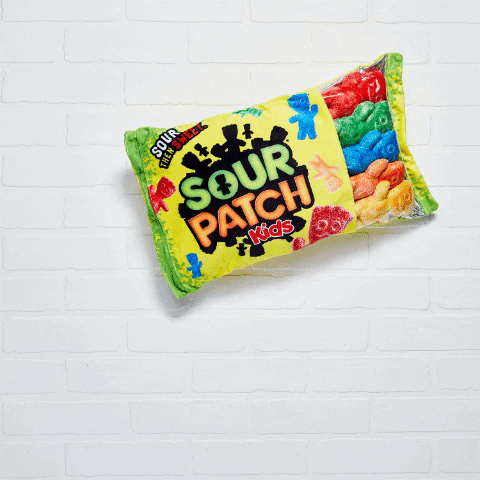 Gummy Candy Pillow GIF by Sour Patch Kids