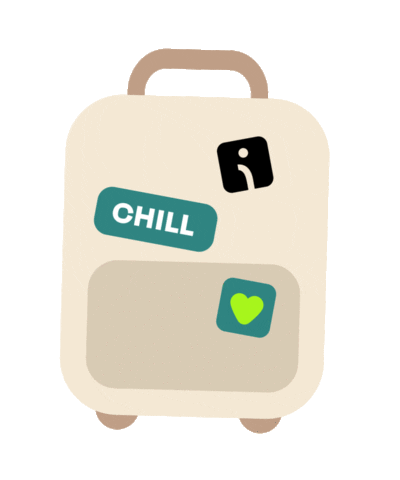 Vacation Baggage Sticker by Omnisend