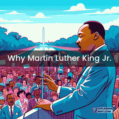 Martin Luther King Jr Speech GIF by ExplainingWhy.com