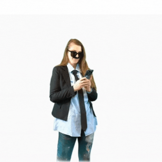 Phone Glasses GIF by Nový start