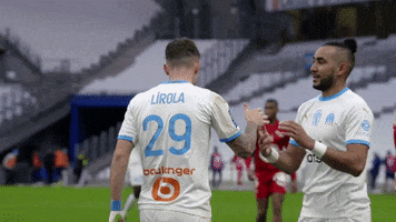 Dimitri Payet Hug GIF by Olympique de Marseille
