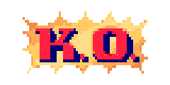 Knock Out Ko Sticker by Street Fighter Movie