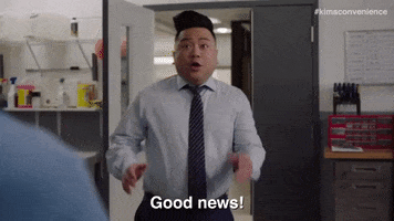 Excited Cookie Monster GIF by Kim's Convenience