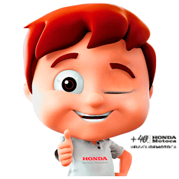 Motoca Honda Sticker