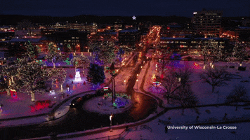 Christmas Lights GIF by UW-La Crosse