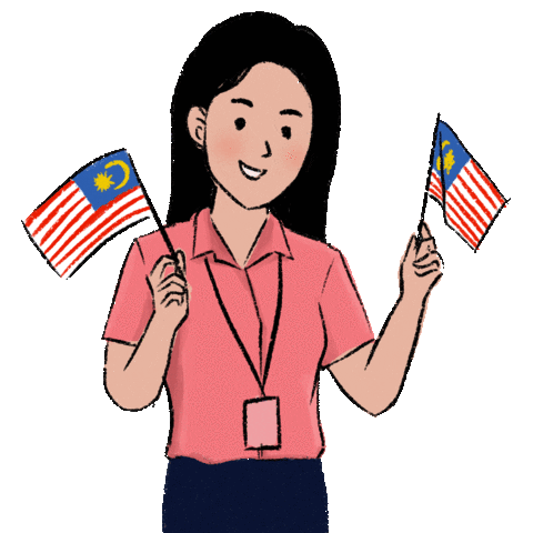 Girl Sticker