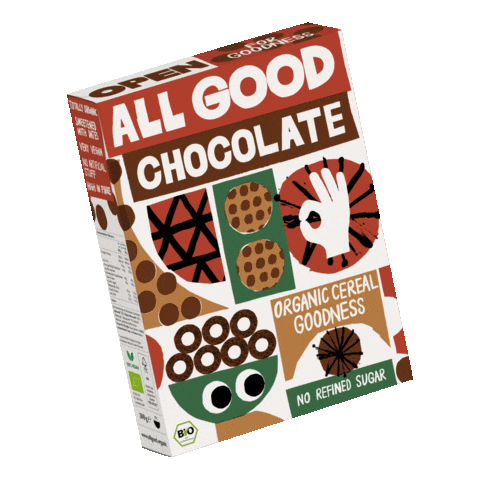 ALL GOOD – Organic Cereal Goodness Sticker