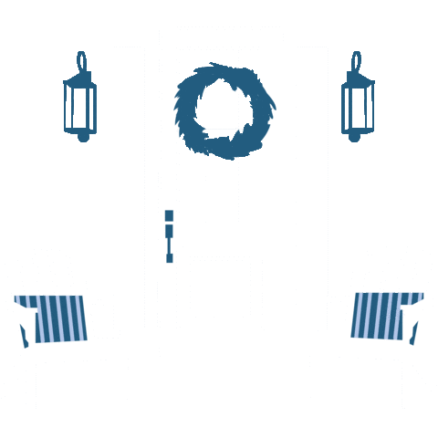 Front Porch Elegance Sticker