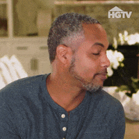 Stare Down Excuse Me GIF by HGTV