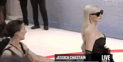 Jessica Chastain Fashion GIF by E!