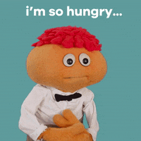 Hungry Puppet GIF by Gerbert!