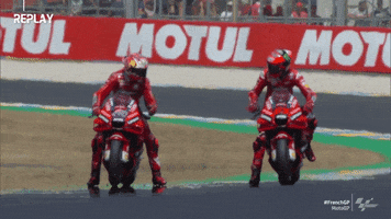 Well Done Fist Bump GIF by MotoGP™