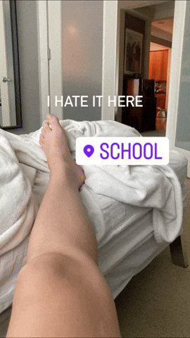 I Hate It Here School GIF
