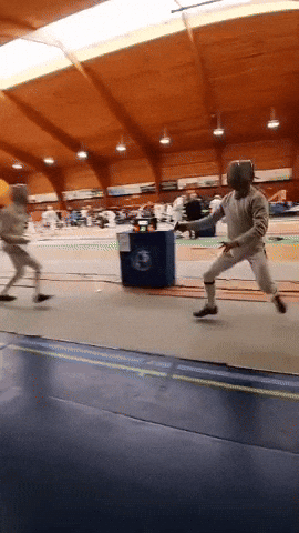 Knockout Ko GIF by USJ Escrime