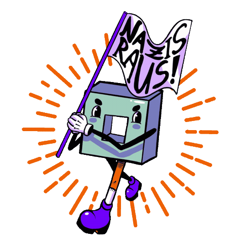 Vote Protest Sticker by Cyrano