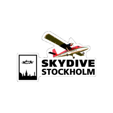 Skydive Stockholm Sticker