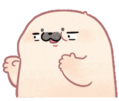 Seal Omg Sticker by Damu