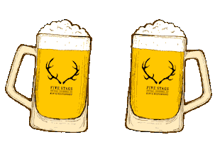 Celebrate Sticker by Five Stags Cromwell