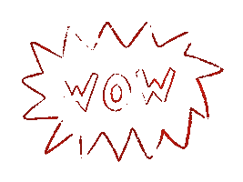 Wow Sticker