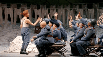 High Five Theatre GIF by Lyric Opera of Chicago