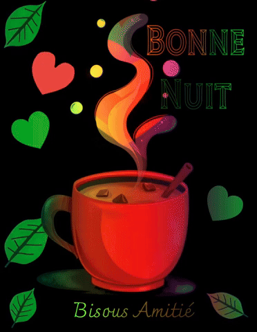 Bonne Nuit Bisous GIF
