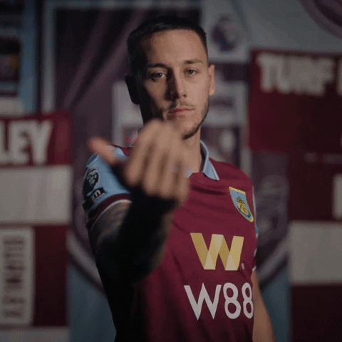 Celebrate Come On GIF by Burnley Football Club