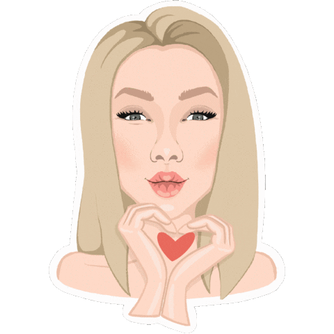 In Love Kiss Sticker