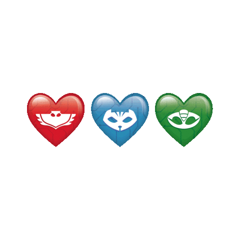 Valentines Love Sticker by PJ Masks