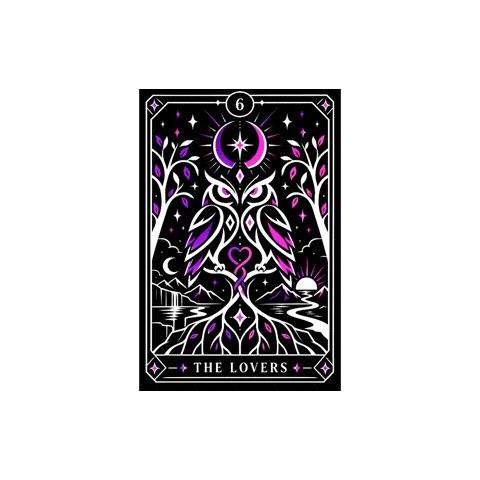 The Lovers Magic Sticker